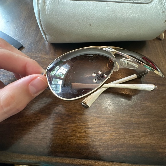 Chrome Heart Sunglasses. Double D. White - Picture 16 of 16